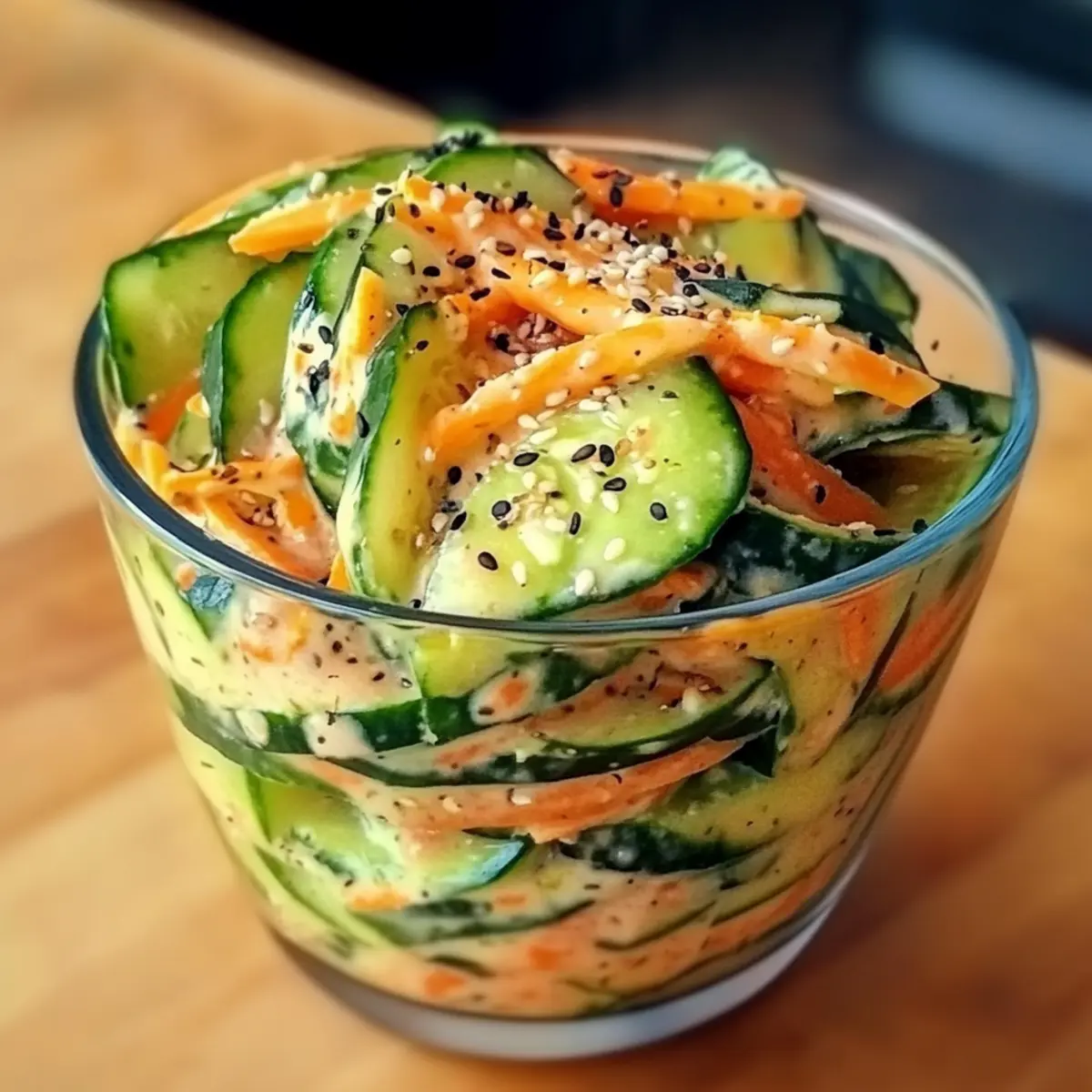 Salade de concombre asiatique