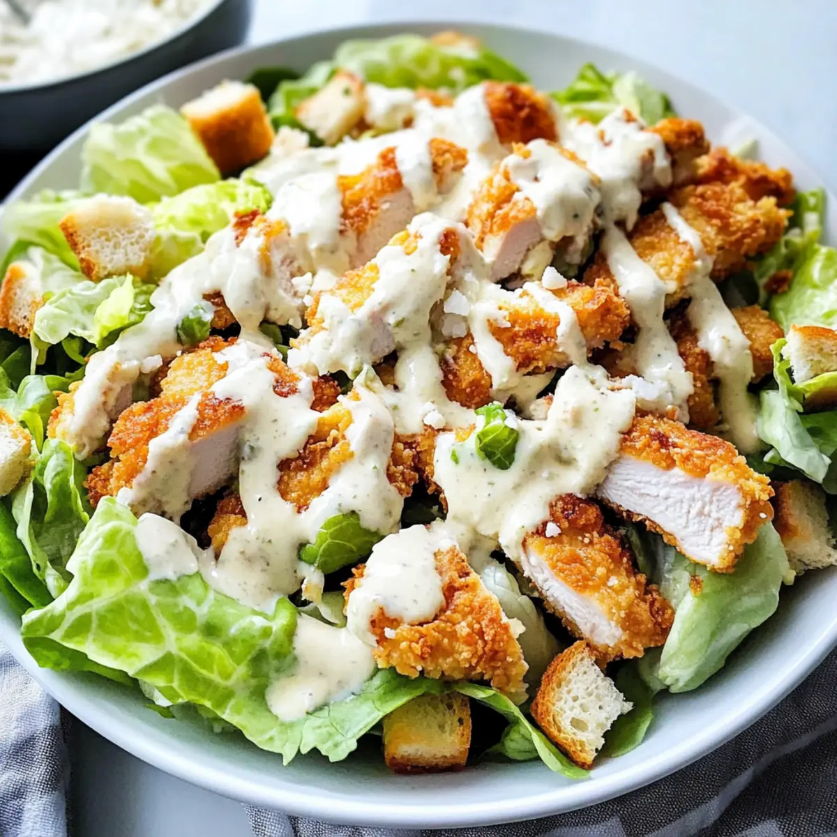 Salade César au poulet