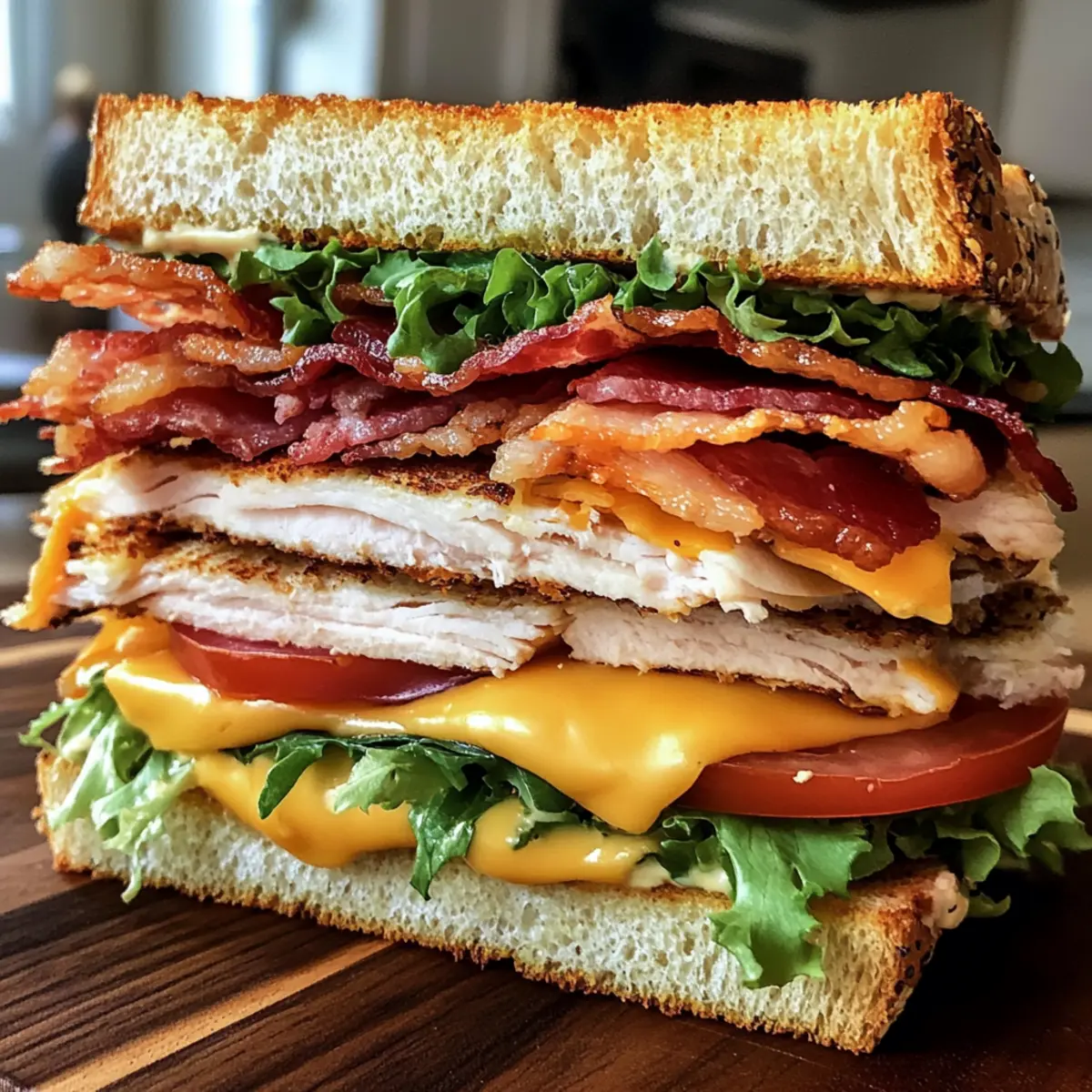 Club sandwich de cowboy classique